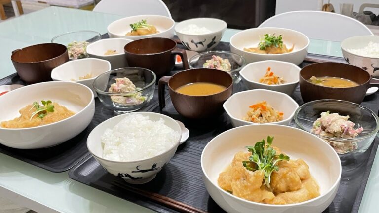 11月11日✰ 【ほっこり和食晩ごはん】鶏のみぞれ煮×里芋の梅マヨ×切り干し大根で満足プレート！！！材料・分量は概要欄に書いてます📝