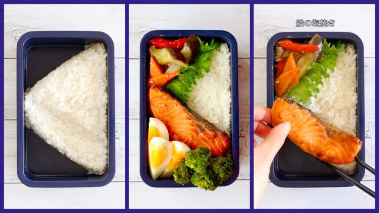 ✨オシャレ弁当🍱詰め方。ご飯マジック💫#33 〜く字編〜