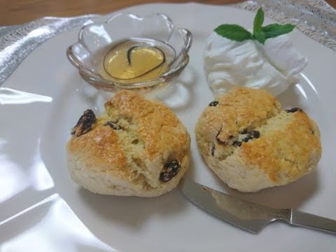 【レーズンスコーン】絶品！簡単！型使いません♪生地余りません＾＾