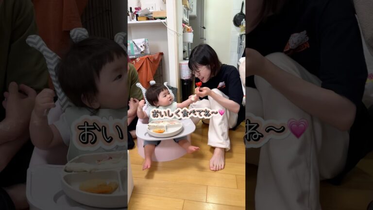 1歳0ヶ月の爆速6品離乳食レシピ#shorts