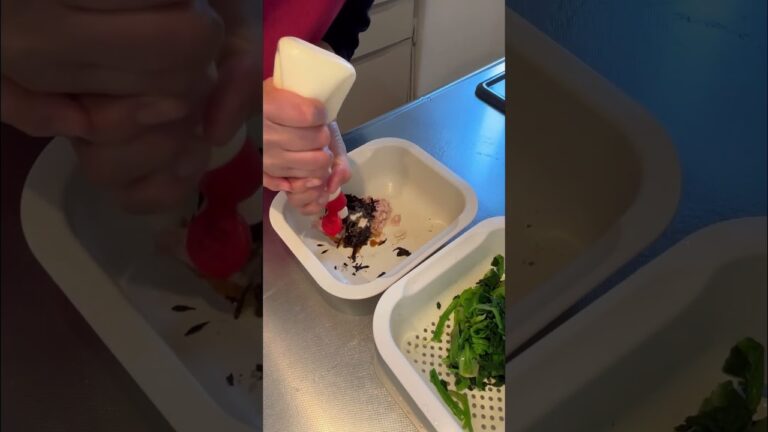 【ほうれん草】ほうれん草とひじきのツナサラダ #shorts