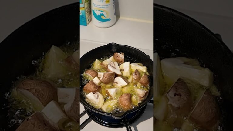 #shorts　晩酌飯　エビとマッシュルームのアヒージョ