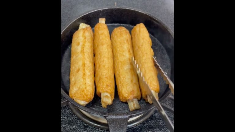 ごぼう天を焼いてみた🔥I tried grilling burdock tempura 🔥#asmr #ごぼう天 #tempur