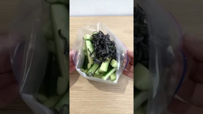 ごま油香る塩こんぶきゅうり #かんたんレシピ #きゅうり #手抜き #料理動画 #料理 #手作り #shorts