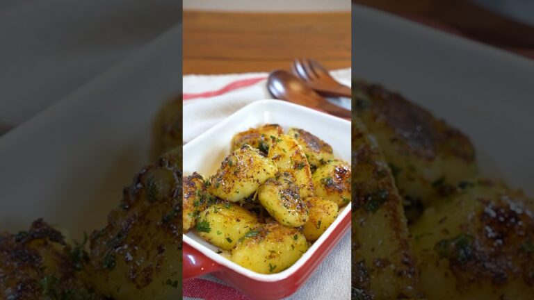 カレー風味のじゃがいものソテー〜カレーとレモンの酸味がクセになる