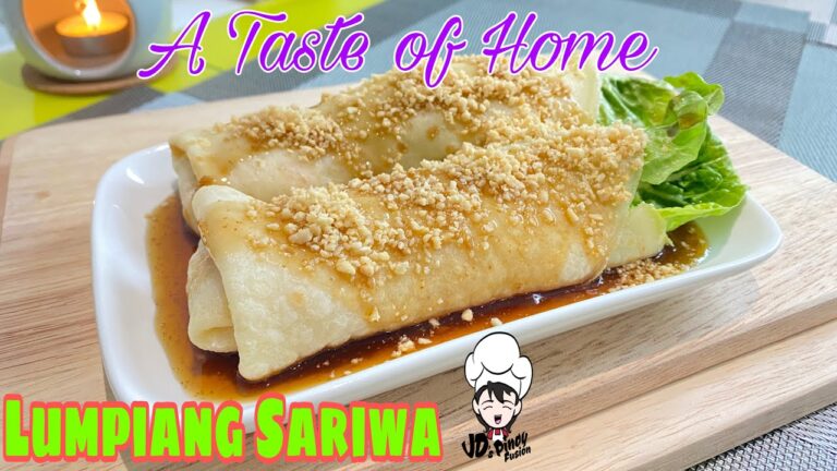 Lumpiang Sariwa||Fresh Spring Roll||Fresh Spring Roll Wrapper||Fresh Spring Roll Sauce