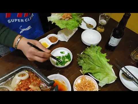 池袋イモチャン 「サムギョプサルセット」