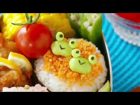 【キャラ弁レシピ】枝豆カエルさんの作り方