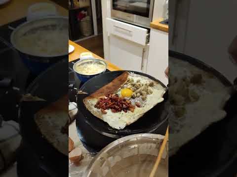 フランスの手作りクレープは別格😍😍 #shorts