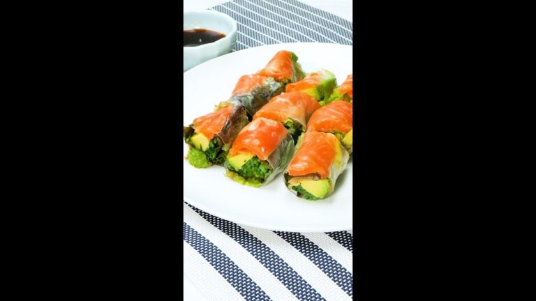 【ライスペーパーで巻くだけ♡】「あまりにも簡単で震える程うまい！」「この組み合わせ、天才！」無限生春巻きレシピ Collaboration With DAIGOも台所 / Summer Rolls