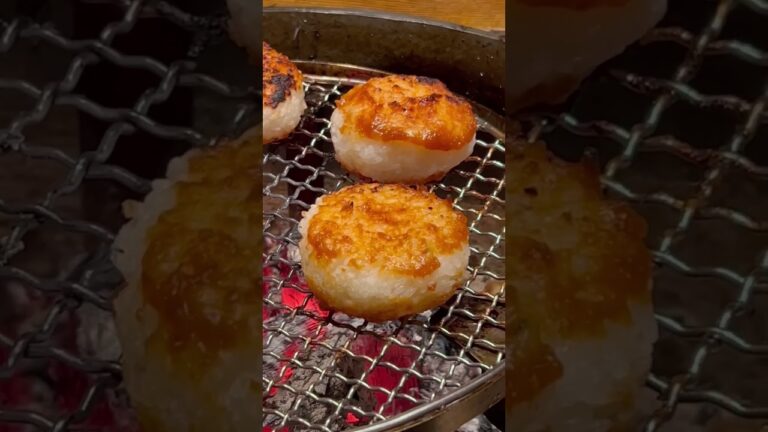 味噌焼きおにぎりスクロール Sctolling Grilled rice ball with miso