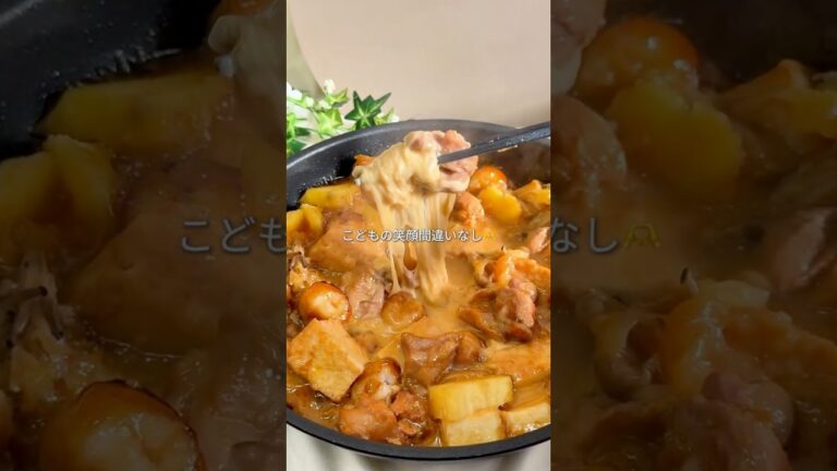 ＼みたらし団子でサプライズ🍡／こども喜ぶ辛くないチーズタッカルビ🧀