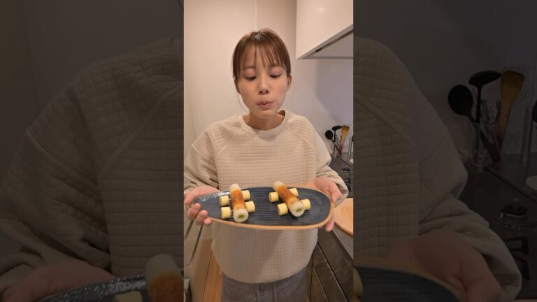 妻のおつまみランキングが個性的すぎるwww#PR #紀文食品 #紀文の竹笛 #射込み #ちくわ #ちくわレシピ #ヘルシーレシピ #ヘルシーおつまみ #高たんぱく