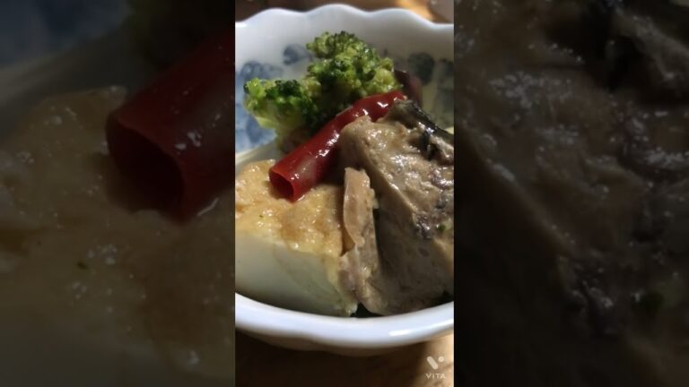 鯖のペペロンチーノ缶で厚揚げ　キャベツ　ブロッコリー炒め