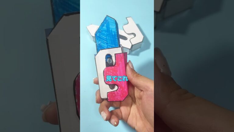 大根？にんじん？た大根ナイフ作ってみたよ！！#shorts #ハンドメイド #折り紙 #制作動画