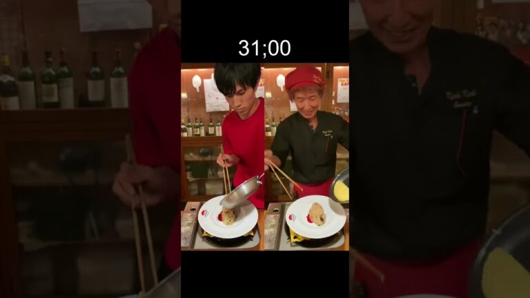 オムライスバトル🔥 #omurice