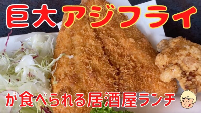 ※移転しました【居酒屋のボリューム満点ランチ！アジフライの大きさがすごかった】創作居酒屋 蓮【栃木県日光市】202