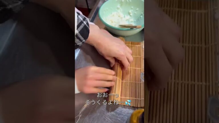 ダウン症の娘と納豆巻きを作る #ダウン症 #看護師 #子供の成長