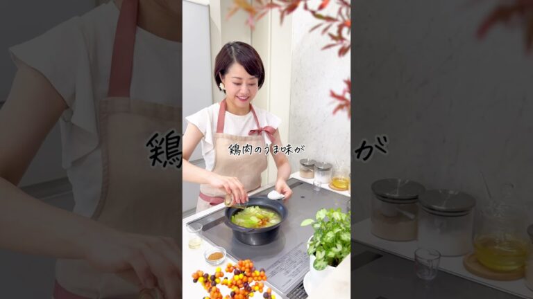 胃にやさしいキャベツ卵スープ🥣 #簡単レシピ #野菜レシピ #キャベツ