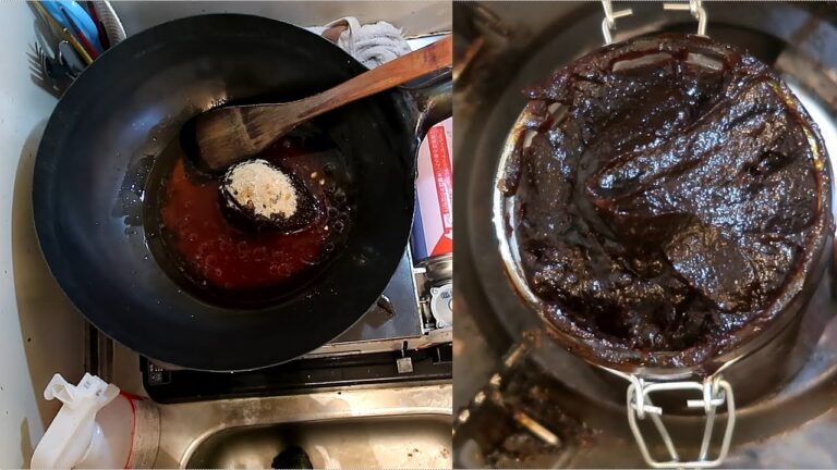 ５つの材料煮るだけの簡単甜麺醤(テンメンジャン)【自家製調味料】