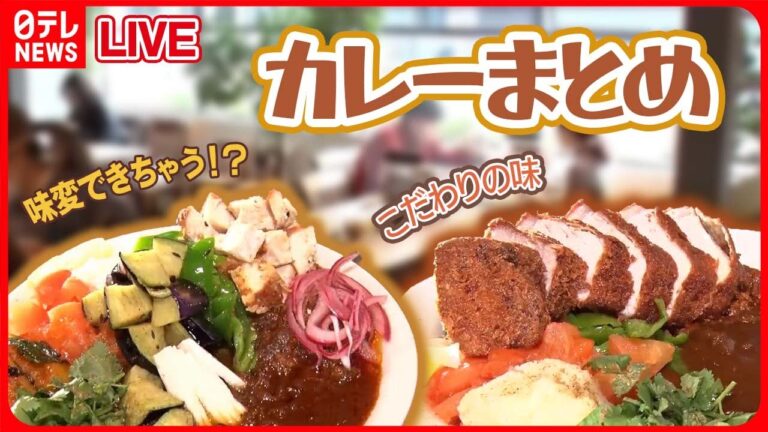【カレーまとめ】独創的なメニューがいっぱい！新たなカレーの街・高円寺/店主こだわりの具だくさんカレー　など――グルメニュースライブ（日テレNEWS LIVE）