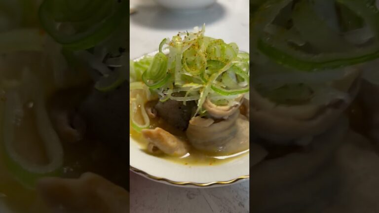 初のもつ煮込み作り#ひとり飯 #夕飯 #日本酒