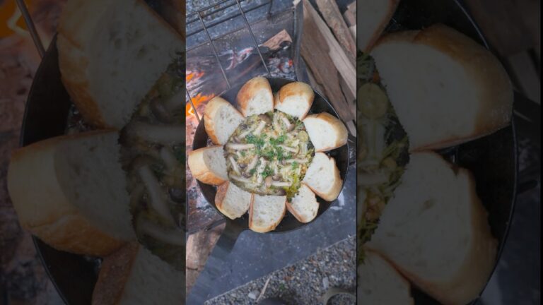 ホタテとしめじのアヒージョ（レシピは説明欄に記載）