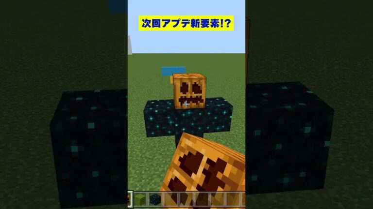 【マイクラ】次回アプデで追加されたら嬉しい新要素３選【嘘】#shorts