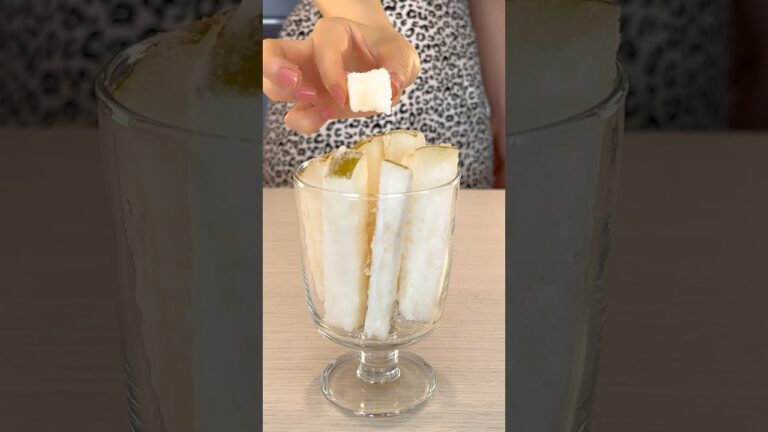 ガリガリくん梨味に負けられない梨バー🍐❤️‍🔥