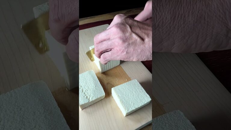 専用包丁で造る冷奴の極み #shorts