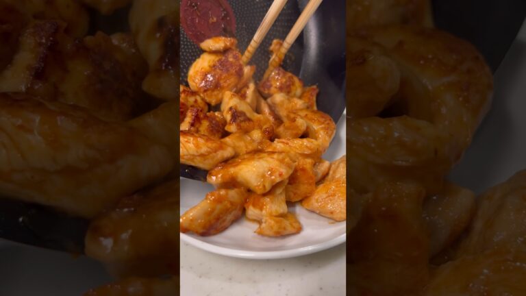 30kg痩せた男が作るヤンニョムチキンの作り方！#shorts #short