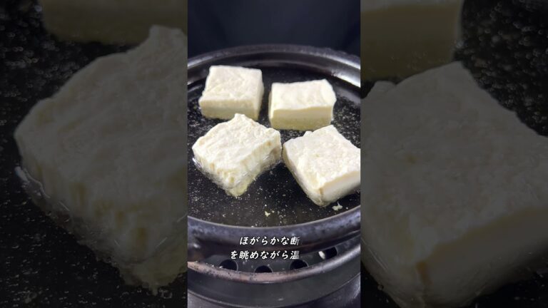 湯豆腐の到達点 #shorts #tofu #湯豆腐