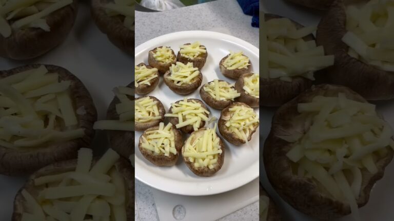 椎茸のチーズ焼き🧀