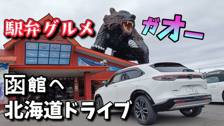 【北海道ドライブグルメ旅】函館へ  母恋めし＆イカめし＆焼き鳥弁当を食べ尽くし！五稜郭の満開夜桜に感動 #3