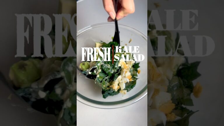 【切り抜き】苦くないケールサラダ short ver. #北海道 #hokkaido #簡単レシピ #料理 #toya #lake #洞爺湖 #農業