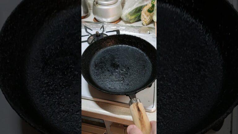 育てた鉄のフライパン#鉄フライパン #お昼ごはん
