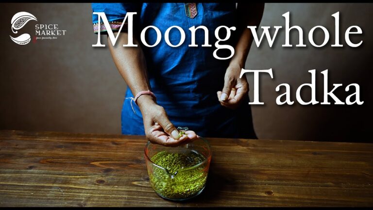 インドカレー ★ ダールカレー初心者におすすめ！ ムングホールタルカ ★ Indian cuisine How to make Moong whole Tadka