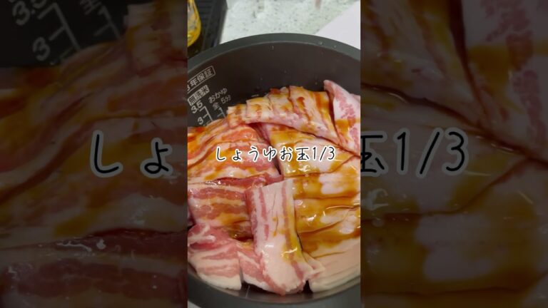 【炊飯器に入れるだけ】超簡単豚バラ大根！寒い季節に温まる！　#料理 #やすまるだし公式アンバサダー #やすまるだし