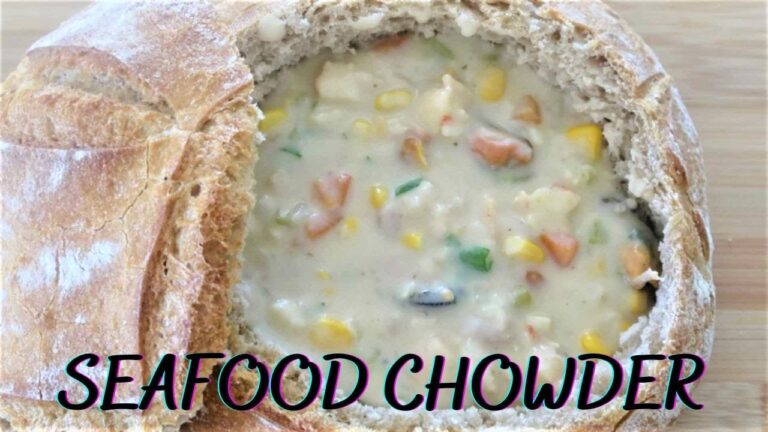 海鮮の旨みだけでこんなにおいしい、本格シーフードチャウダー♪