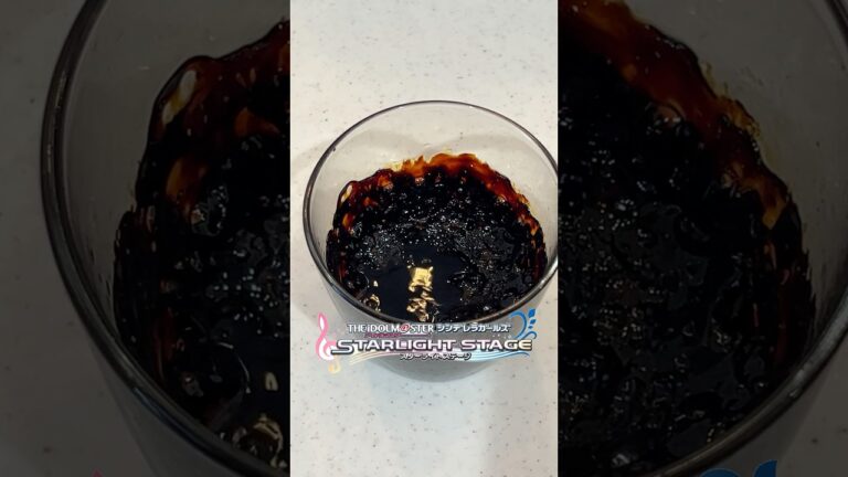 レンジでカラメルソースが作れるらしいので作ってみました。#shorts