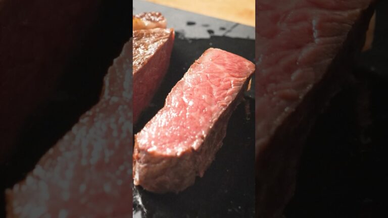 極厚ステーキの完璧な焼き方 #shorts #牛肉