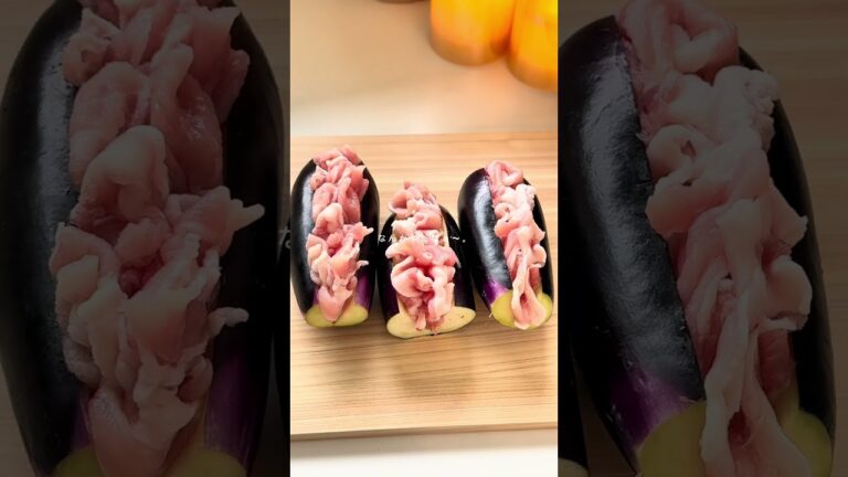 冷凍　旨タレ茄子ドッグ　#簡単レシピ #時短レシピ #作り置き #冷凍ストック #冷凍保存 #冷凍 #和食レシピ #food #料理 #レシピ #cookin #ナス #なす #茄子 #旨ダレ