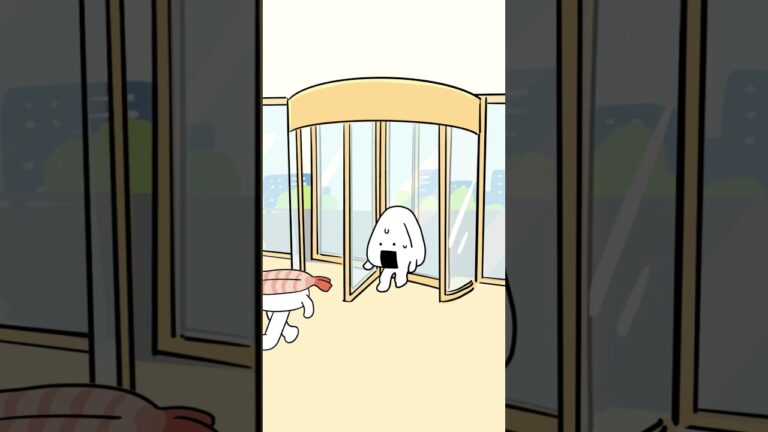 うまくできない　 #animation #アニメーション #おにぎりとうめぼし #funny #cartoon #おにうめ