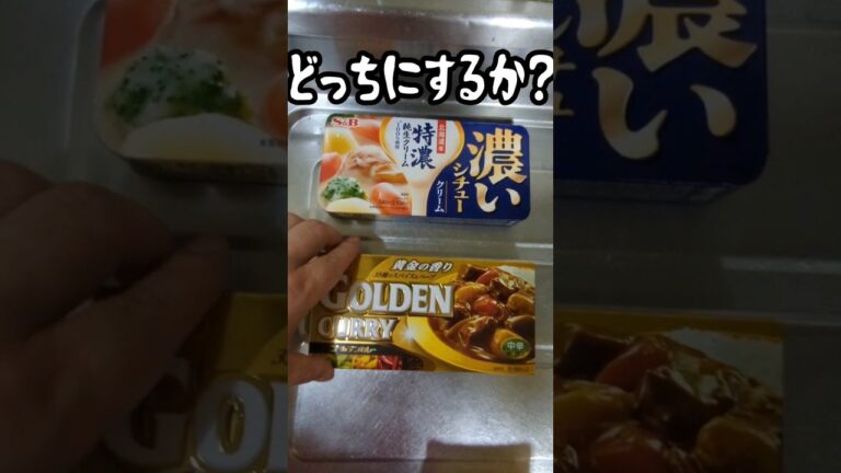 カレーとシチューの２択をミスる　神の声をきけ