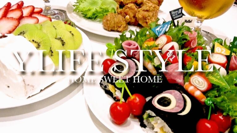 【こどもの日ごはん】こいのぼりケーキ＆巻き寿司【義母からの素敵便アリ】