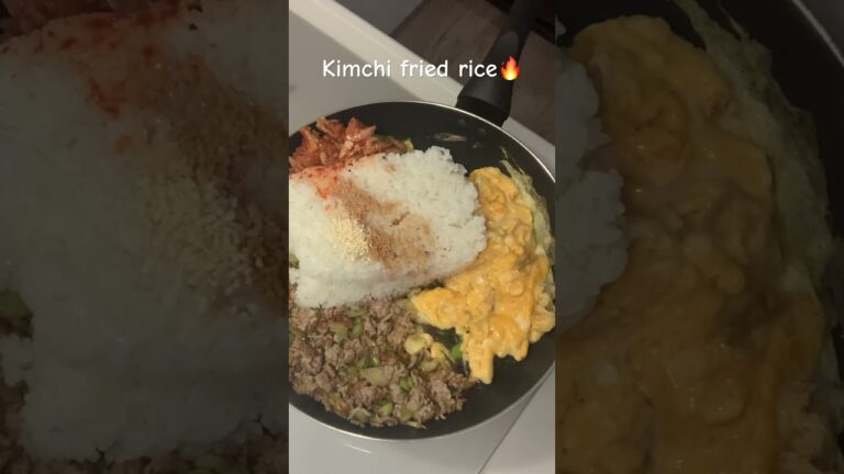 #kimchifriedrice #kimchichahan #キムチチャーハン #チャーハン