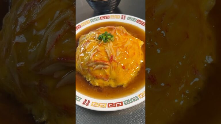 出汁から天津飯作ってみた！ #shorts #みたもっちゃんねる #料理