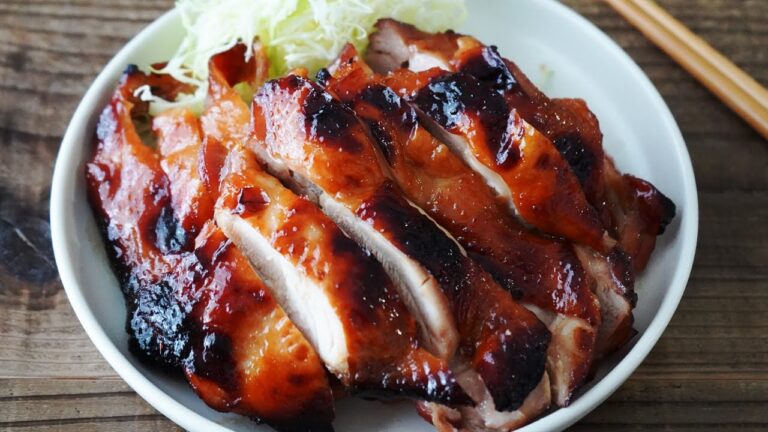 照り焼きローストチキンの作り方　オーブンで焼くレシピ