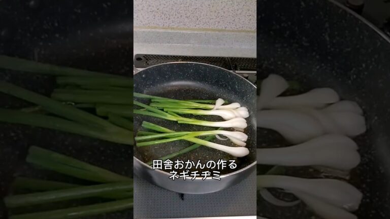 田舎おかんの作るネギチヂミ#母の味#ツマミ #韓国料理#shorts #s