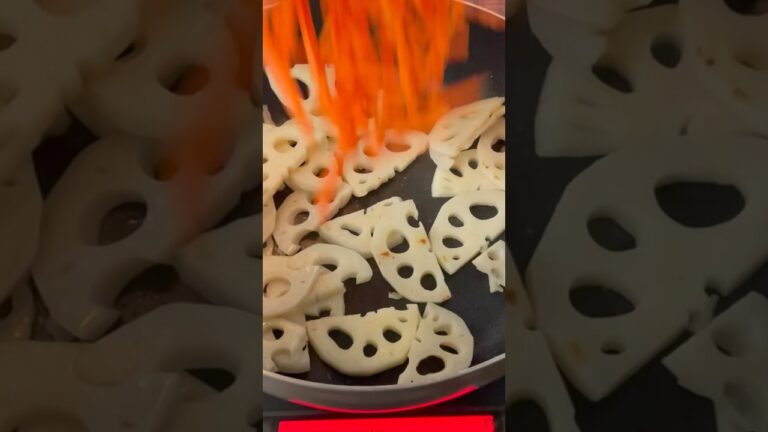 れんこんきんぴら#cooking #料理 #れんこん